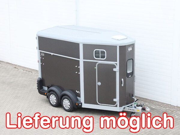 Ifor Williams Pferdeanhänger HB511-Sattelkammer-anthrazit-Neu