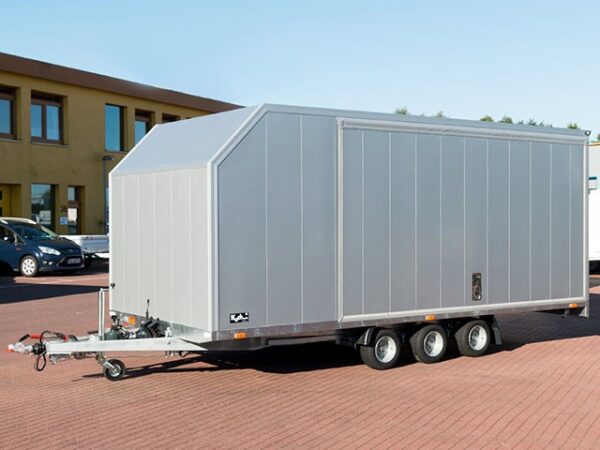 Vezeko Autotrailer Cargo Race Master 230x550cm H210cm 3,5t-E-Winde-silber-Neu