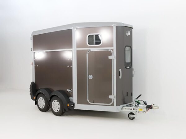 Ifor Williams Pferdeanhänger HB506-Sattelkammer-anthrazit-Neu