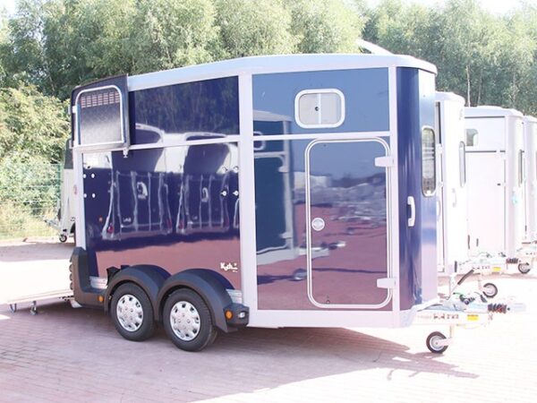 Ifor Williams Pferdeanhänger HB511-Sattelkammer-blau–Neu
