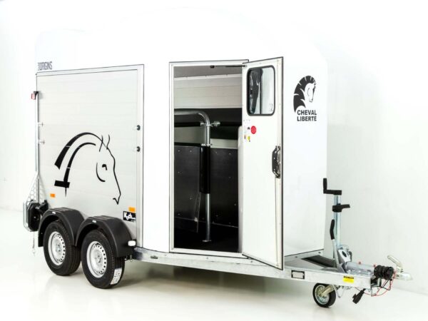 Cheval Liberte Pferdeanhänger GOLD Origins, Sattelkammer, weiß-Neu