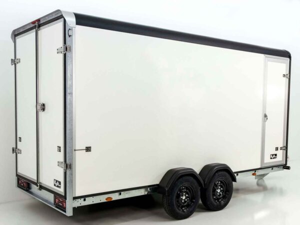 Henra Kofferanhänger Black Xpert 183x365cm H:220 3,5t-Tür-Neu