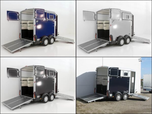 Ifor Williams Pferdeanhänger HB511-Heckklappen-Türkombination-Neu
