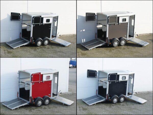 Ifor Williams Pferdeanhänger HB506-Frontausstieg-Klappenkombi-Neu