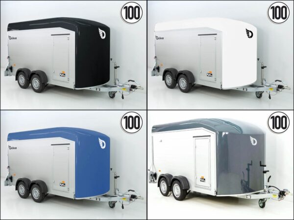 Debon Kofferanhänger Roadster Alu C700 179×378 H201 2,6t, Alu, Polybug, Tür-Neu