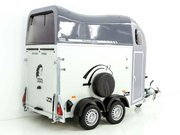 Cheval Liberte Pferdeanhänger GOLD One 1,5er, Pullman-Fahrwerk, grau-Neu